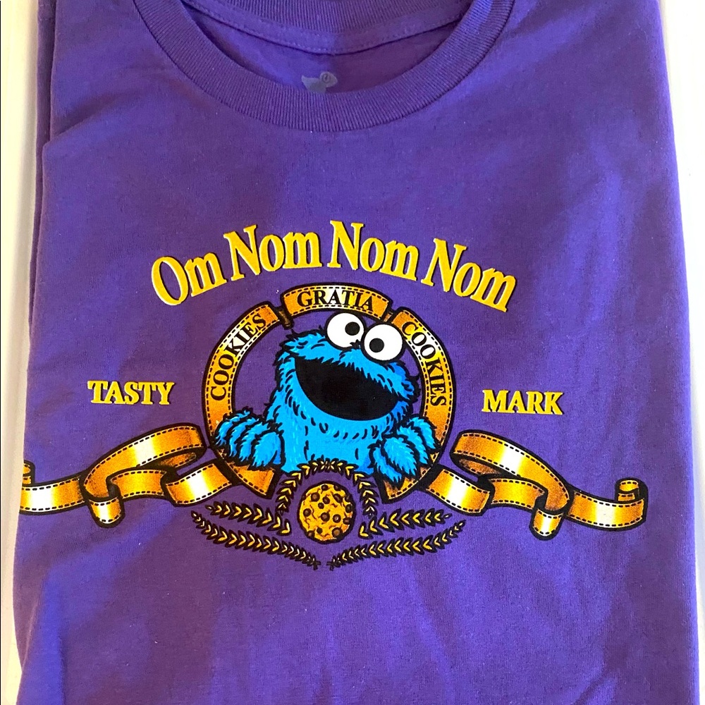 Rare C🍪🍪KIE Monster T Shirt Muppets Henson Adult M